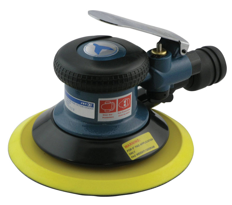 6" Dual Action Random Orbit Central-Vac Sander – Heavy Duty