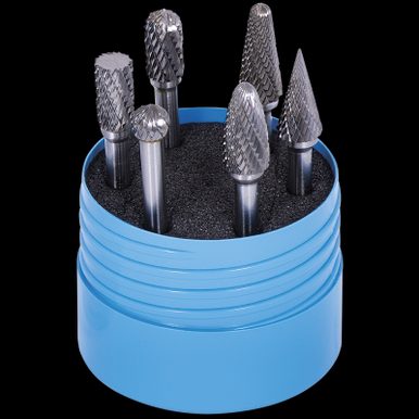 JET-KUT® Carbide Bur Set – Premium – 6 pc