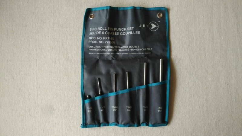 Roll Pin Punch Set – 6 pc