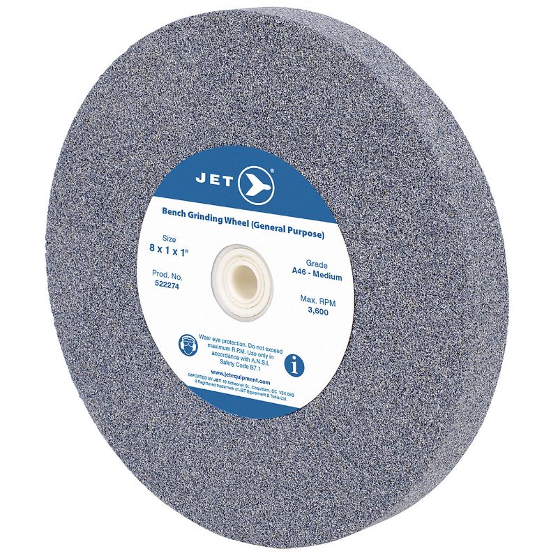 7 x 1 x 1 A46 Bench Grinding Wheel