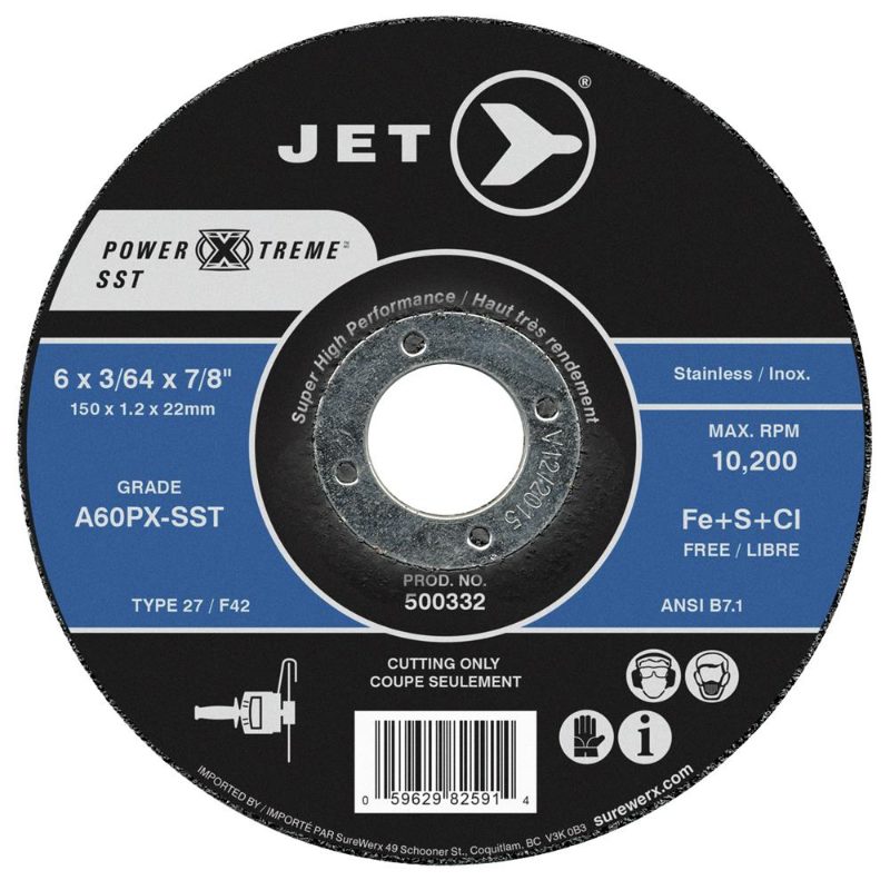 A46PX Power-Xtreme T27 Cut-Off Wheel – 7" x 1/16" x 7/8"