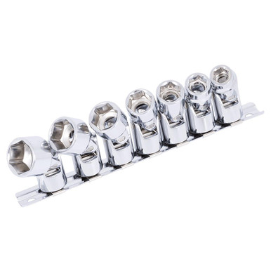 7 PC 3/8" DR SAE Universal Socket Set – 6 Point