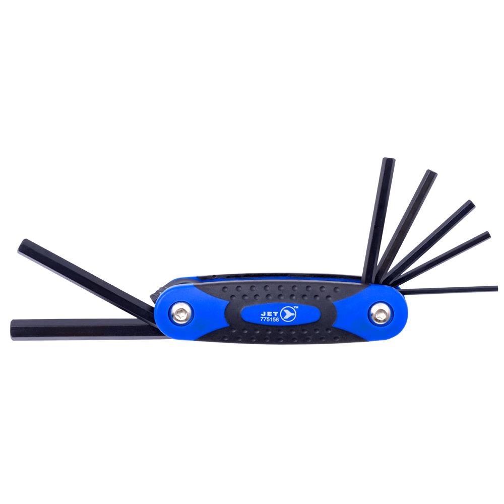 Metric Folding Hex Key Set – 7 pc