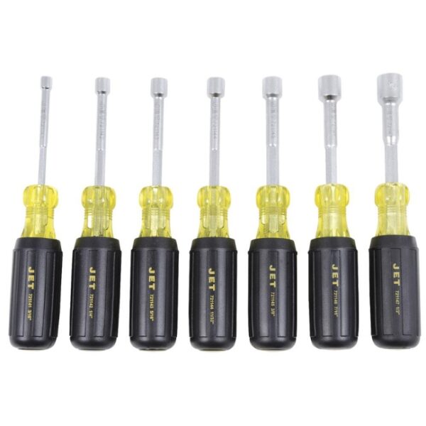 SAE Cushion Grip Nutdriver Set – 7 pc
