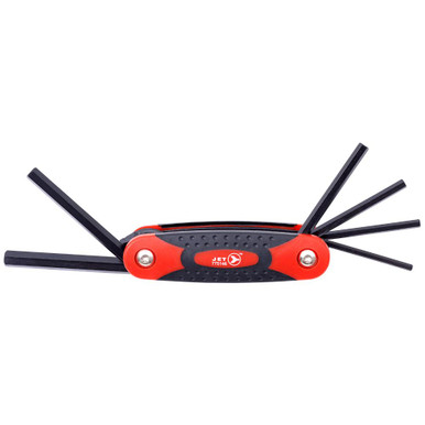 Folding Hex Key Set – SAE – 7 pc