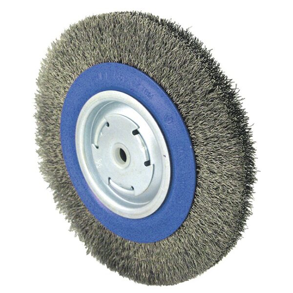 Crimped Wire Wheel Brush – SST – 8" x 7/8"