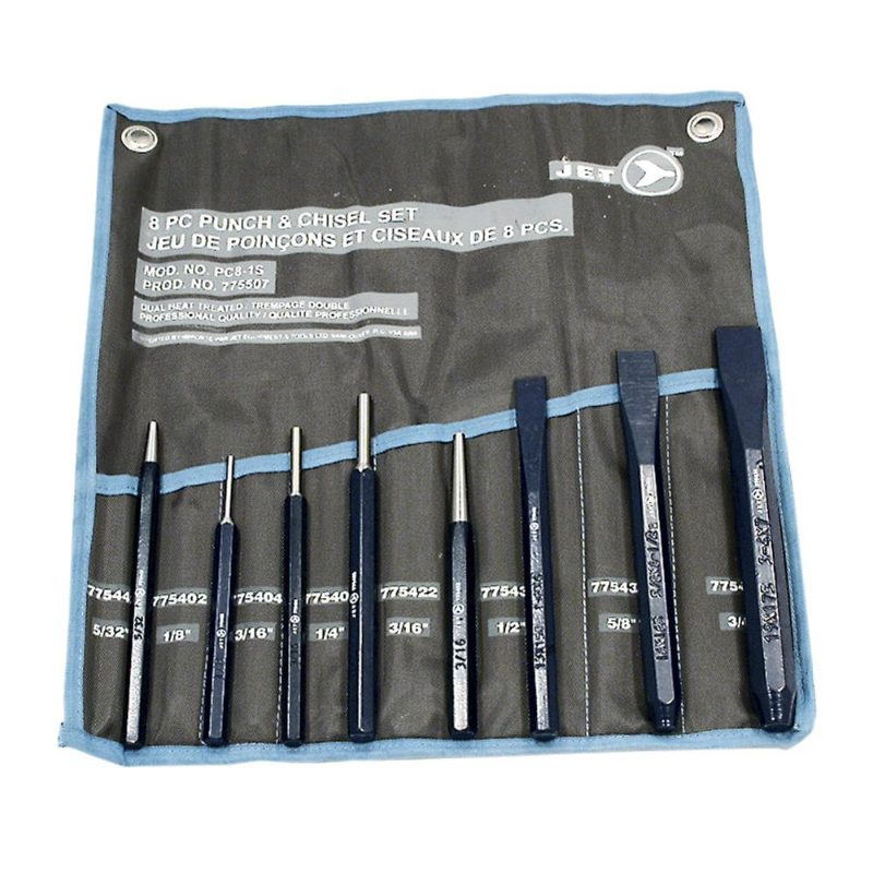 Punch and Chisel Set – 8 pc