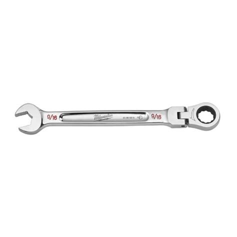 9/16" Flex Head Ratchet Combination Wrench