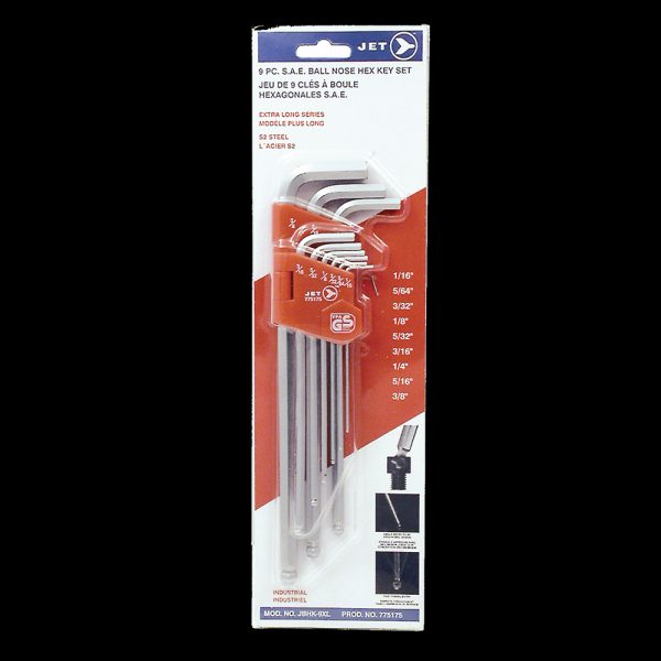 9/64" S2 Ball Nose Hex Key
