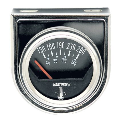 Chrome Series Electrical Water and Oil Temperature Gauge Kit