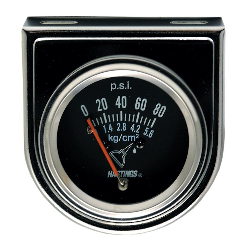 Chrome Series Mechnical Oil Pressure Gauge Kit