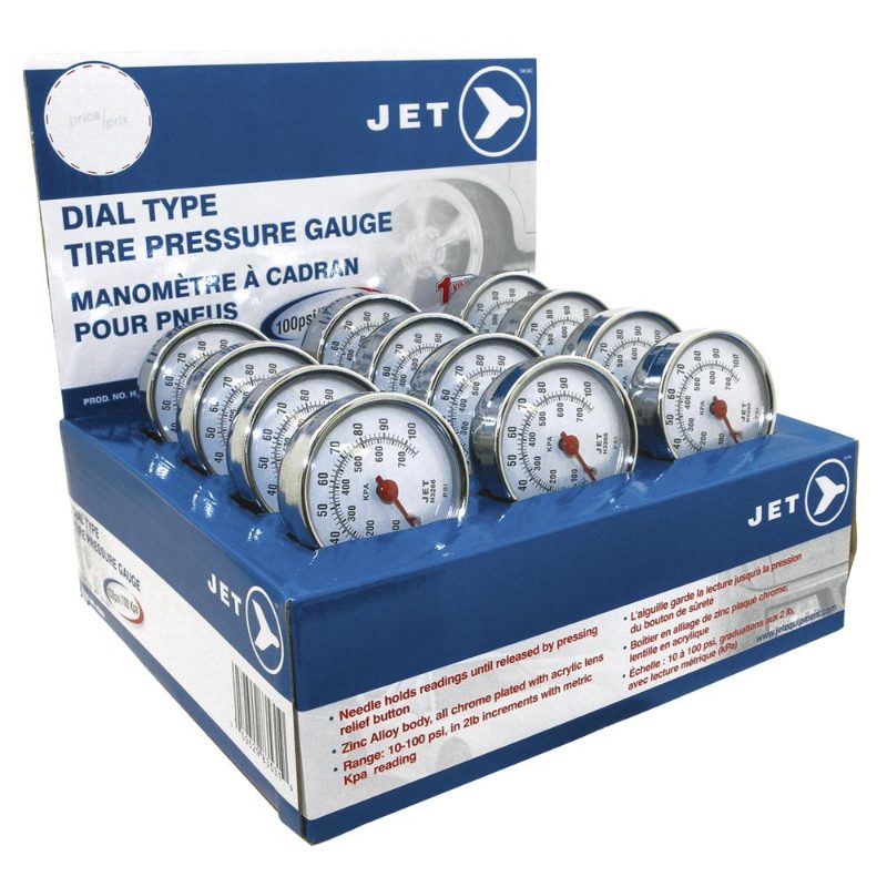 Dial Type Tire Pressure Gauge