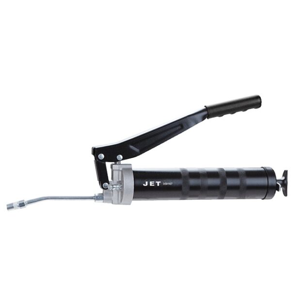 Dual Mode Air Grease Gun with 6" Bent Steel Extension