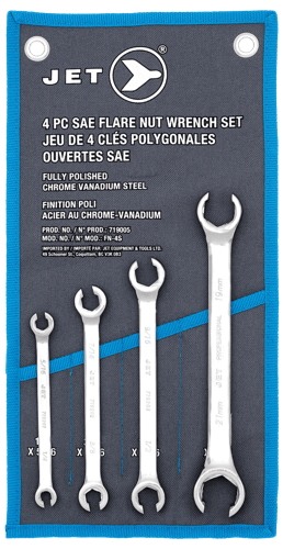 Flare Nut Wrench Set – SAE – 4 pc