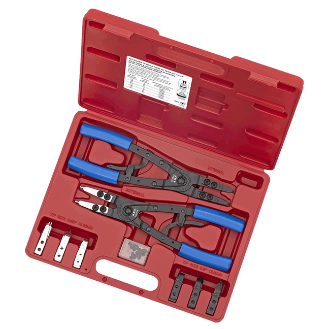Pliers- Snap Ring – Ratcheting – Heavy Duty – Set – 10-1/2"