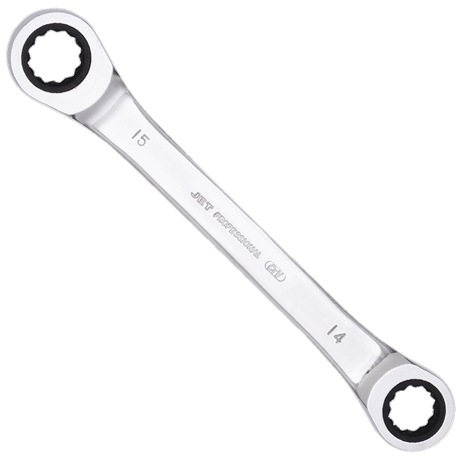 Ratcheting Double Box Wrench – Metric – 14mm x 15mm