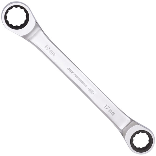 Ratcheting Double Box Wrench – Metric – 17mm x 19mm