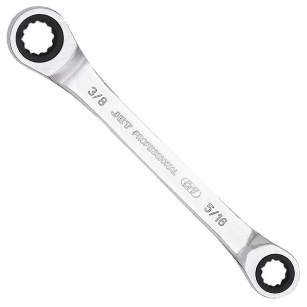 Ratcheting Double Box Wrench – SAE – 5/16” x 3/8”