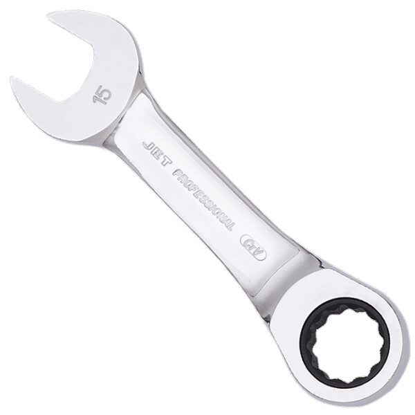 Ratcheting Stubby Wrench – Metric – 15mm