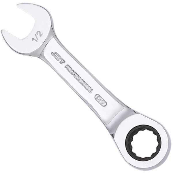 Ratcheting Stubby Wrench – SAE – 1/2”
