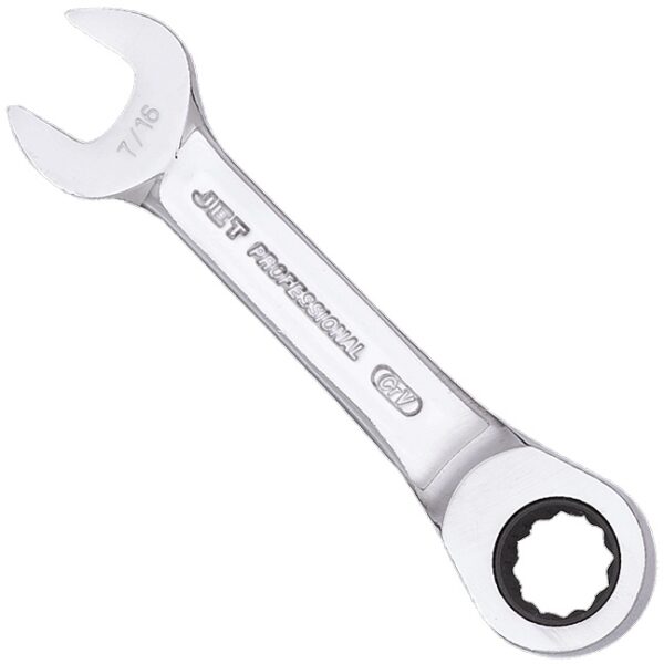 Ratcheting Stubby Wrench – SAE – 7/16”