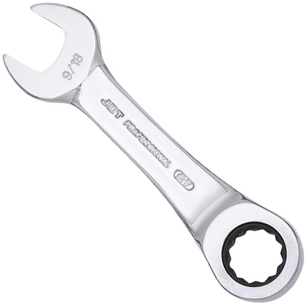 Ratcheting Stubby Wrench – SAE – 9/16”
