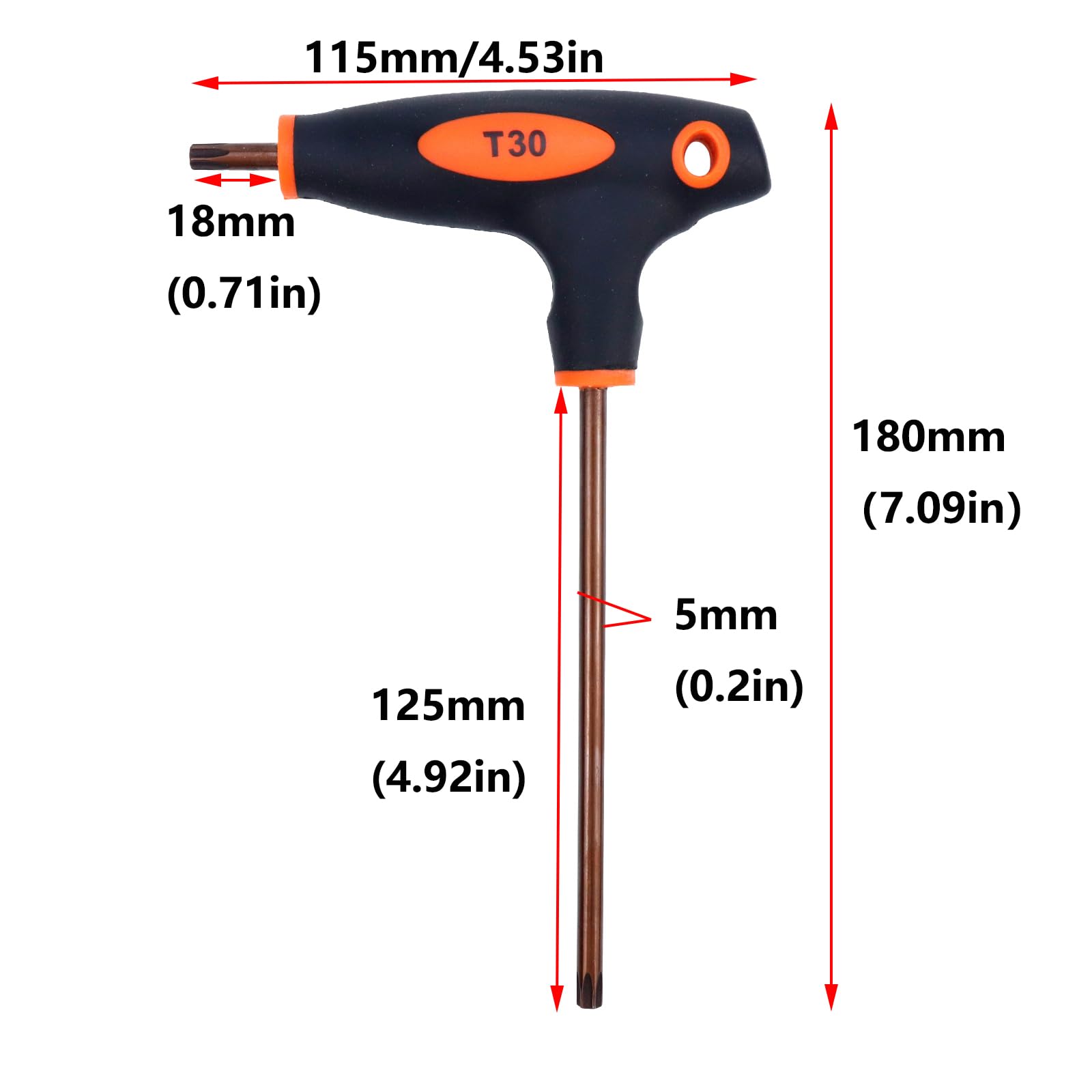 T30 S2 L-Handle TORX® Key