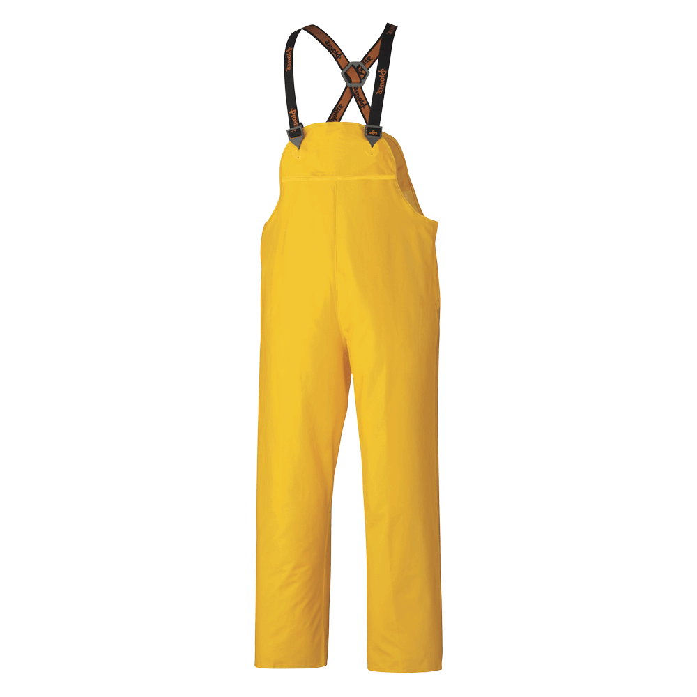 Flame-Resistant PVC Rain Suit – Waterproof – Yellow – 6XL