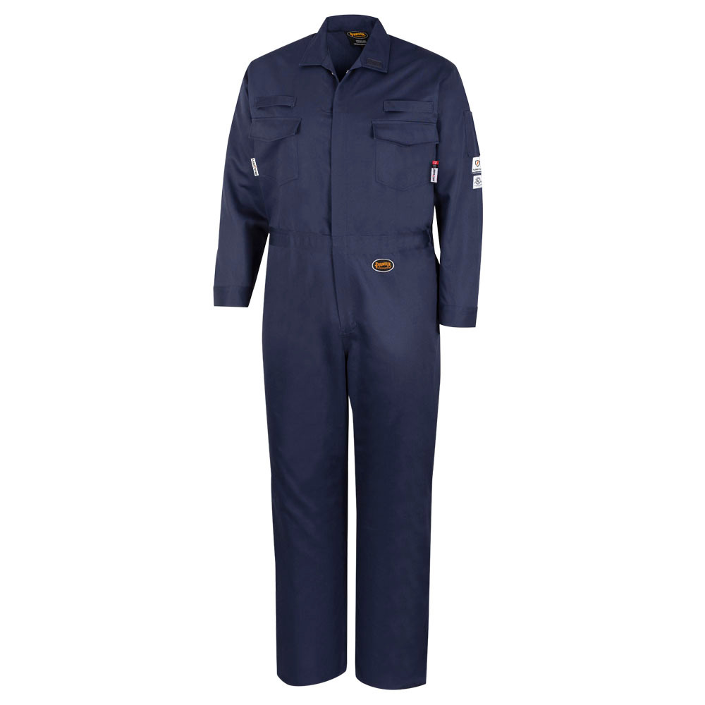 Flash-Gard® Welding Coveralls – Dual-Hazard Arc Flash & Flash Fire Protection – Navy – 38