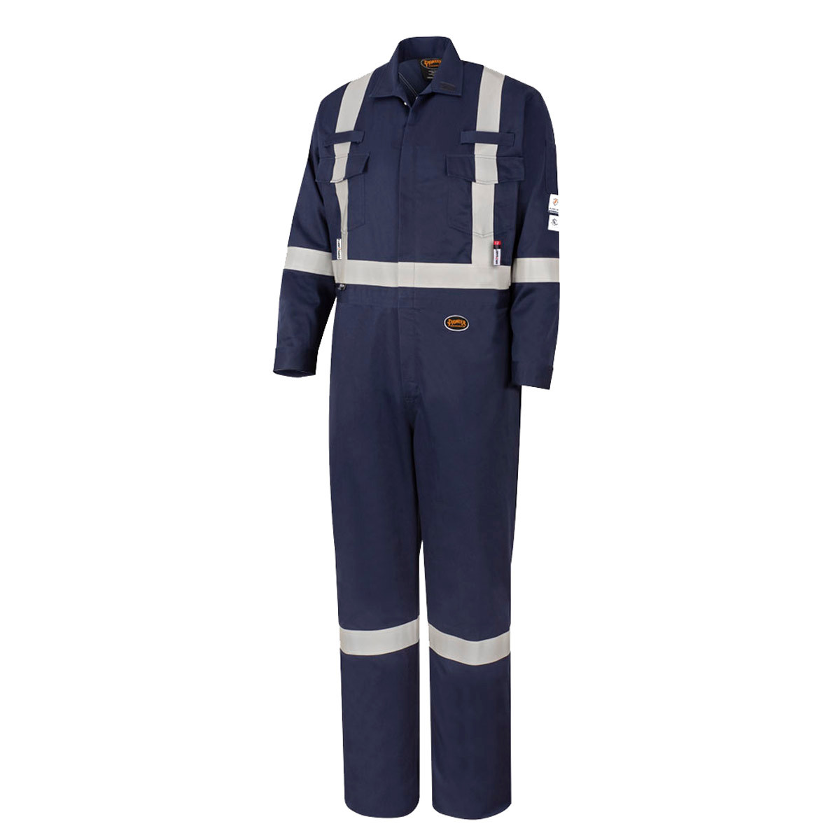 Flash-Gard® Hi-Vis Welding Coveralls – Dual-Hazard Arc Flash & Flash Fire Protection – Navy – 60