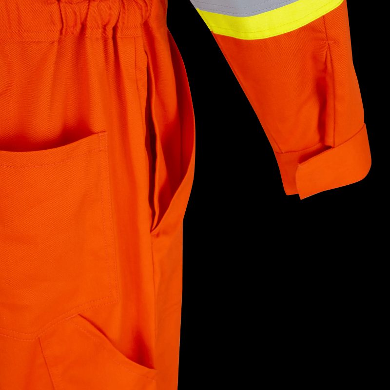 FR-Tech® Hi-Vis 88/12 7 oz FR/ARC-Rated Safety Pants – Hi-Vis Orange – 32x30