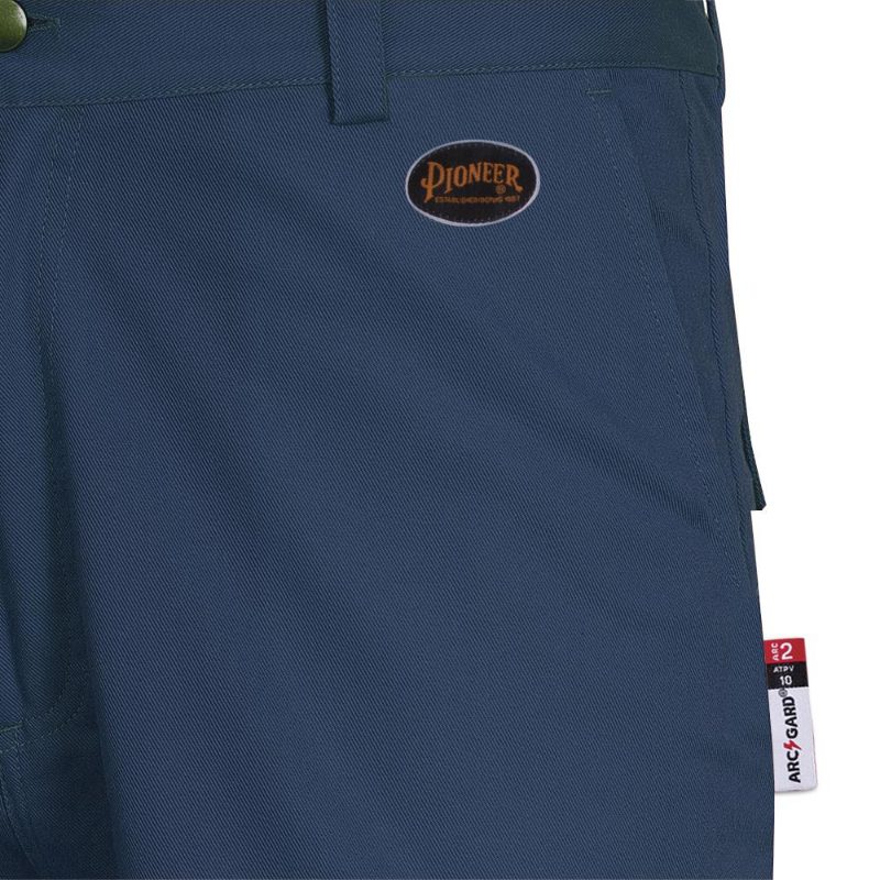 FR-Tech® 88/12 7 oz FR/ARC-Rated Safety Pants – Navy – 34x34
