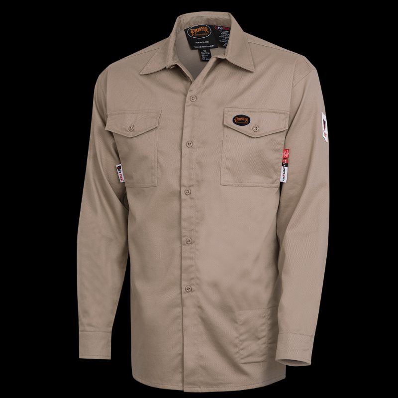 FR-Tech® 88/12 7 oz FR/Arc-Rated Safety Shirt – Navy – XL