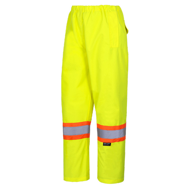 Hi-Vis 450D Safety Pants – 100% Waterproof – Hi-Vis Yellow/Green – S