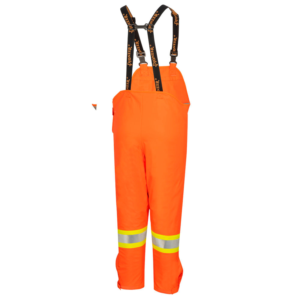 Flash-Gard® FR/ARC-Rated PU Bib Pants – Waterproof – Hi-Vis Orange – 5XL