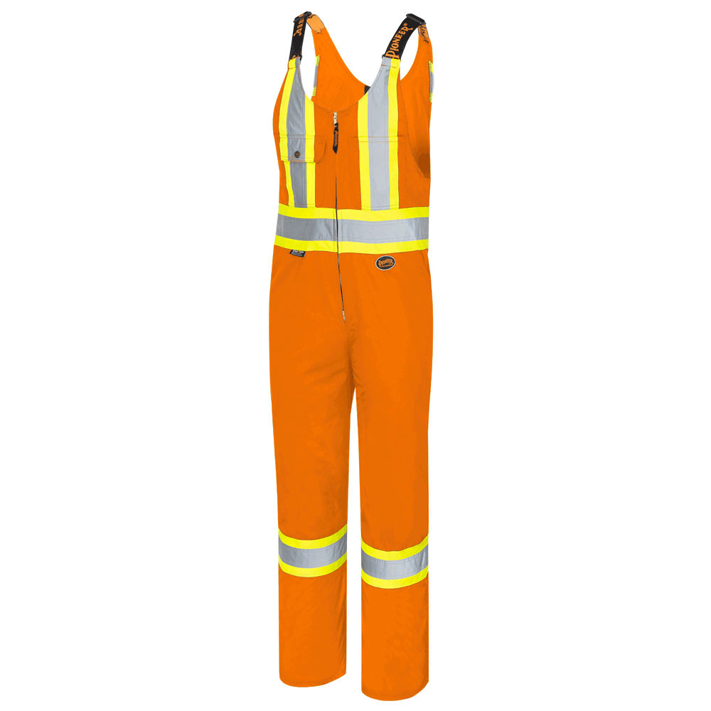 Hi-Vis Poly/Cotton Safety Overalls – Hi-Vis Yellow/Green – 48 – Tall
