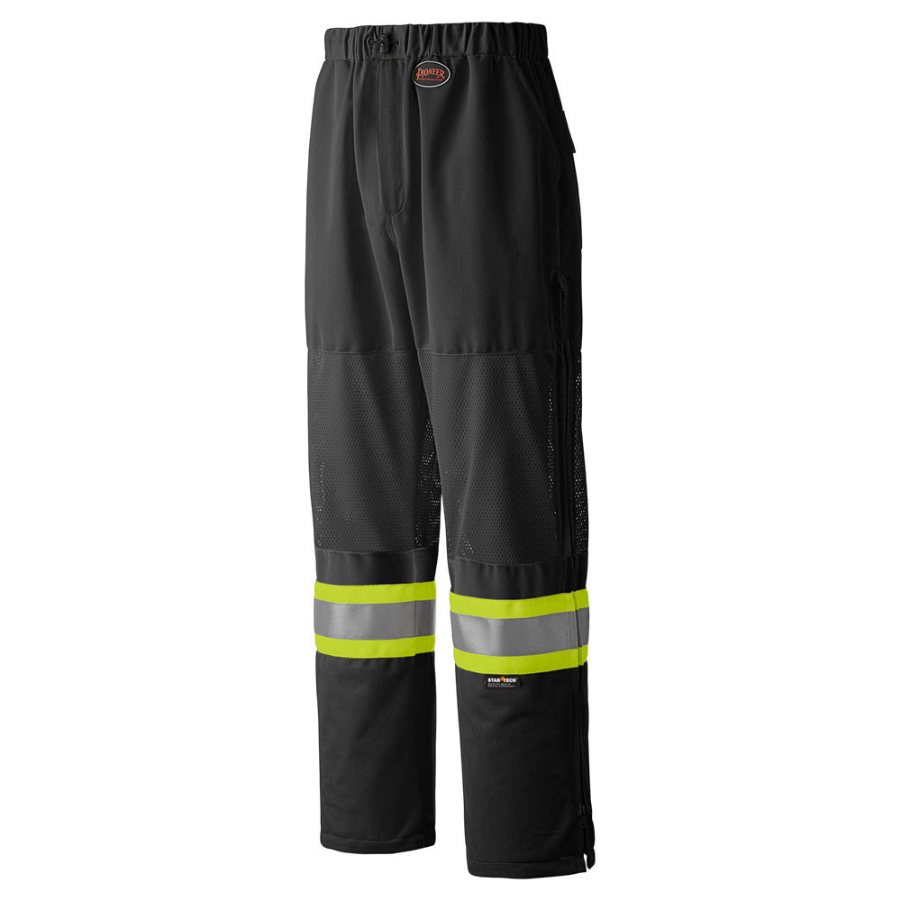 Hi-Vis Traffic Safety Pants – Black – 2XL