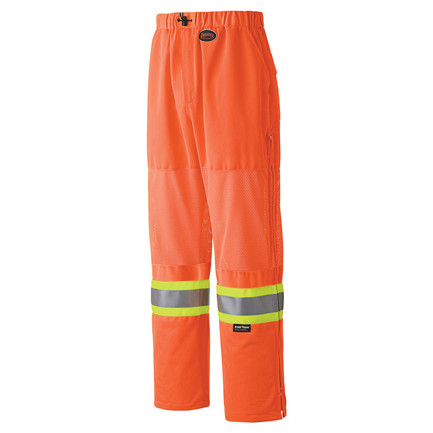 Hi-Vis Traffic Safety Pants – Hi-Vis Orange – S