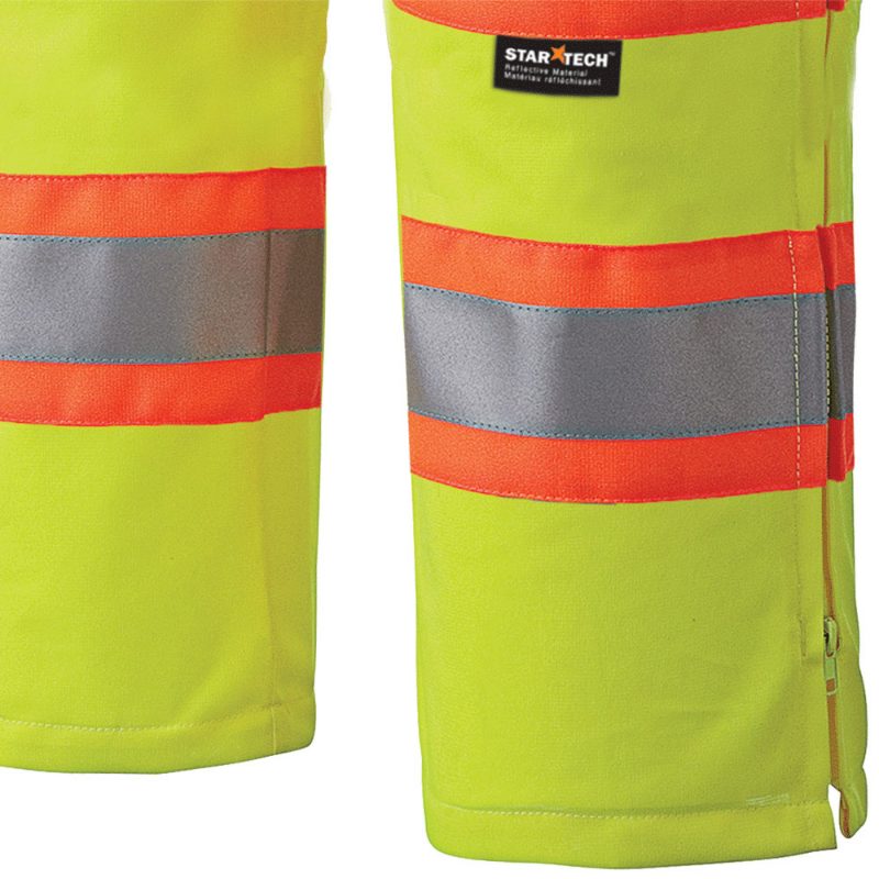 Hi-Vis Traffic Safety Pants – Hi-Vis Yellow/Green – 2XL