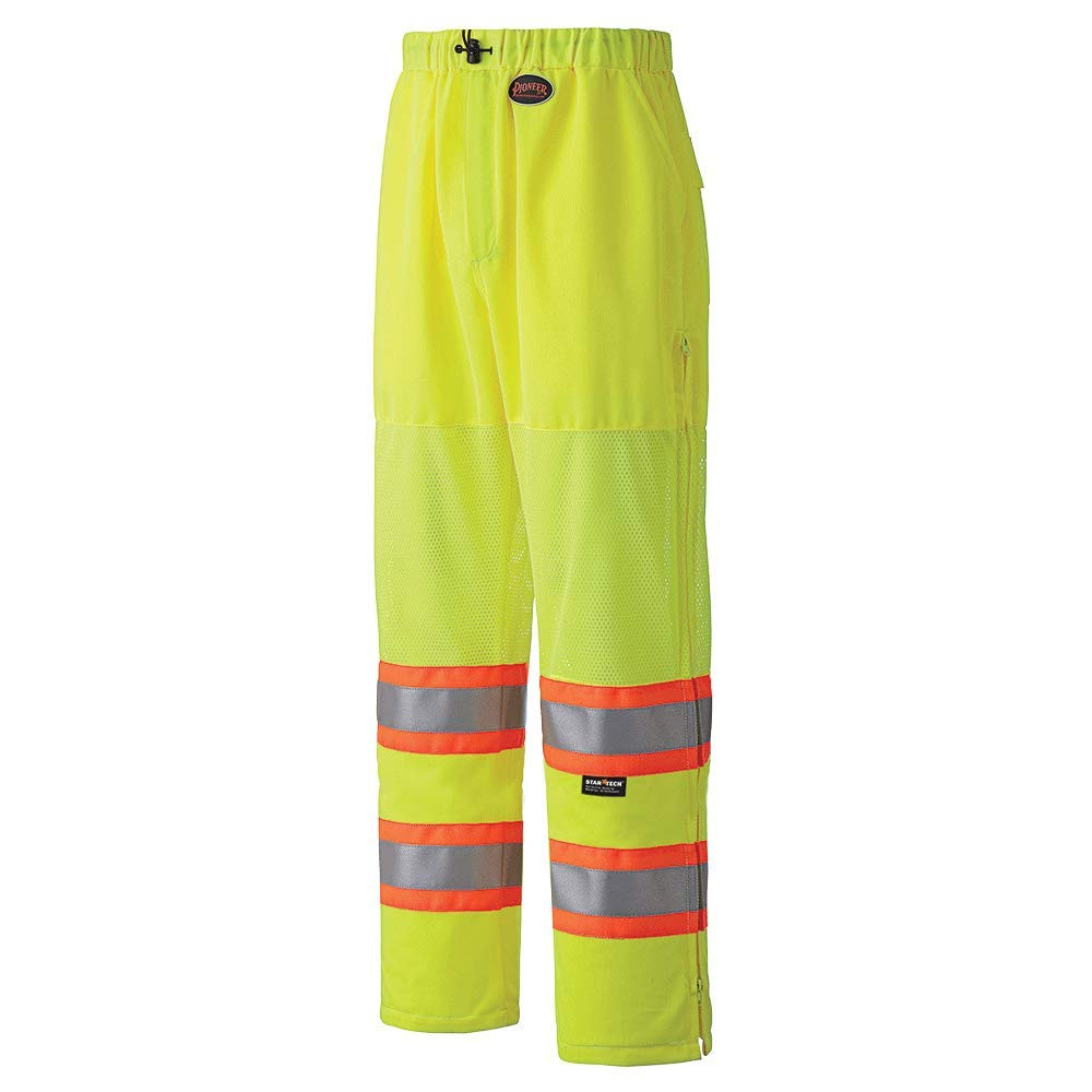 Hi-Vis Traffic Safety Pants – Hi-Vis Yellow/Green – XL