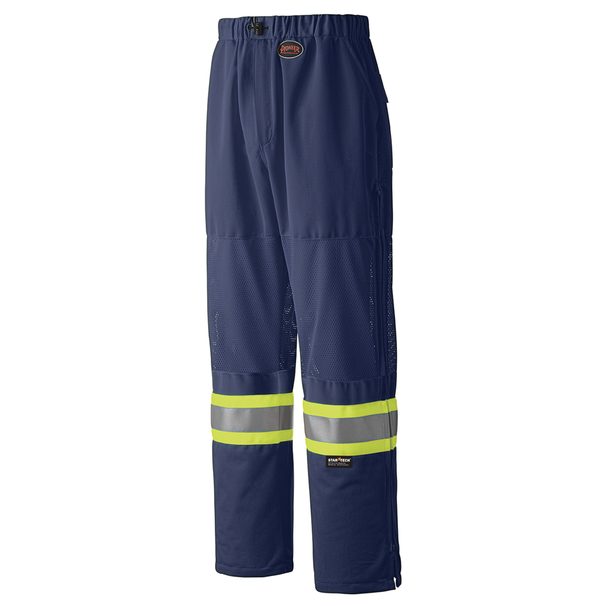 Hi-Vis Traffic Safety Pants – Navy – L