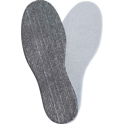 Radiantex® Insoles – 6 pr – Grey – 10
