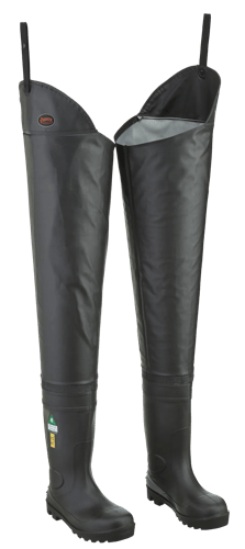 Hip Wader – Steel Toe/Plate – Black – 9