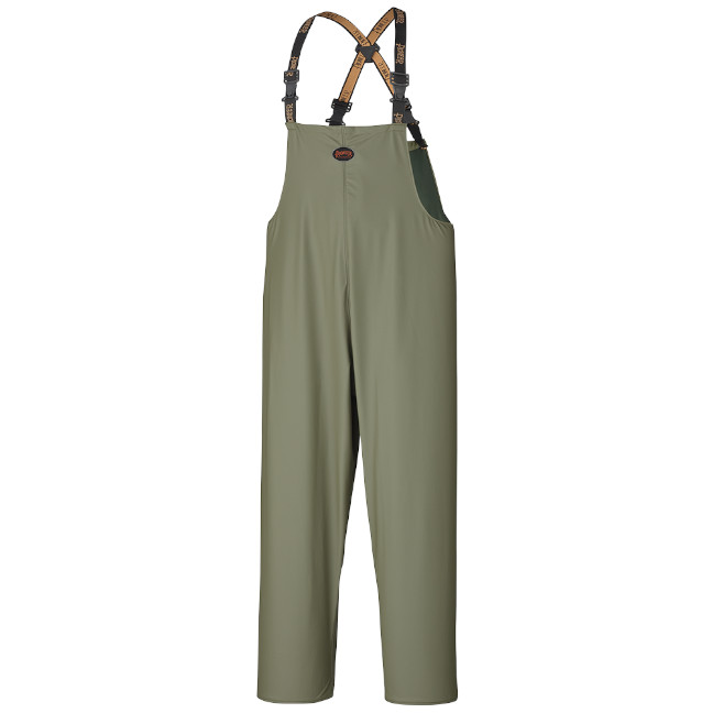 Bib Pants – Waterproof – PU Stretch – Olive – S