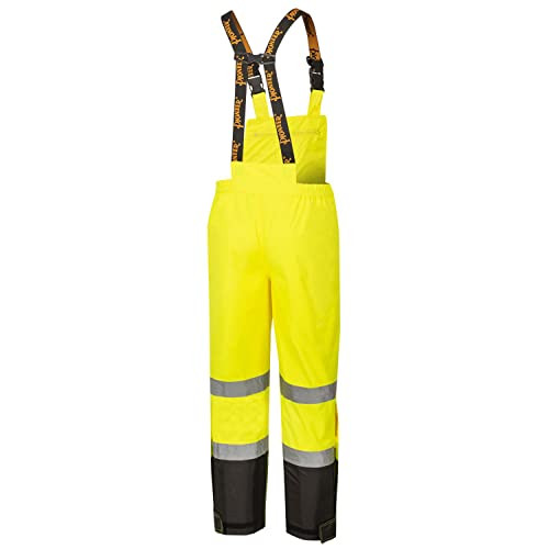 Nailhead Ripstop Tree Planter Bib Pants – 100% Waterproof – Yellow – 5XL