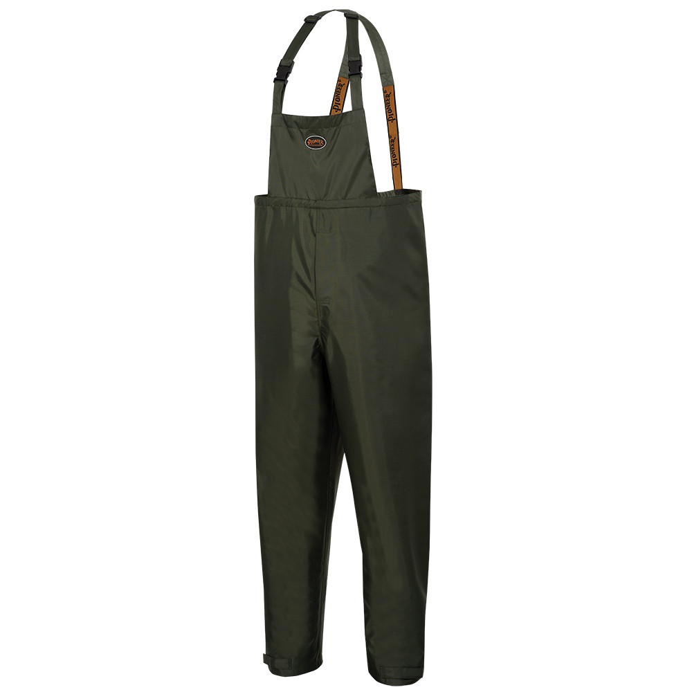 Nailhead Ripstop Tree Planter Bib Pants – 100% Waterproof – Yellow – XL
