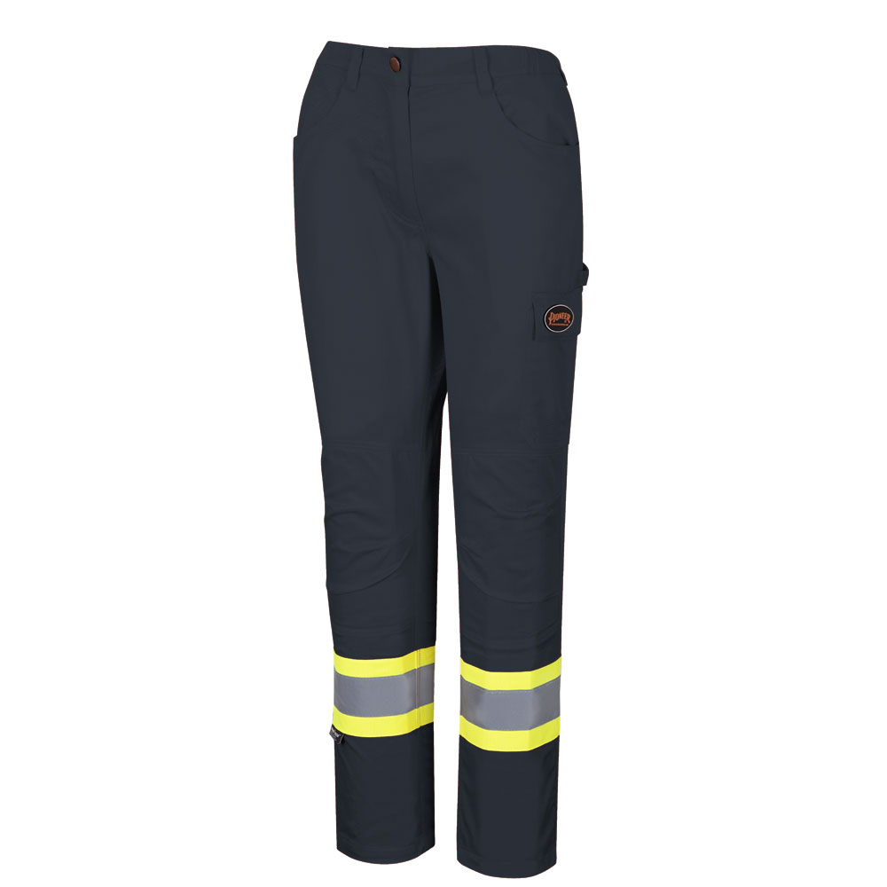 Women’s Safety Pants – Cotton Blend – Navy – M