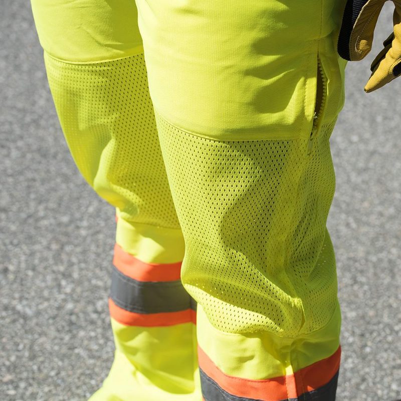 Women's Hi-Vis Traffic Safety Pants – Hi-Vis Yellow/Green – 3XL