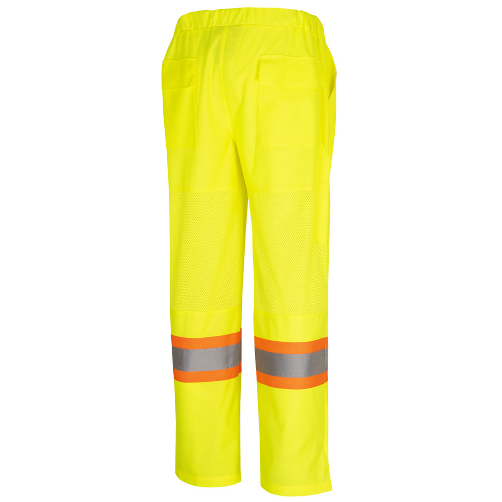 Women's Hi-Vis Traffic Safety Pants – Hi-Vis Yellow/Green – L