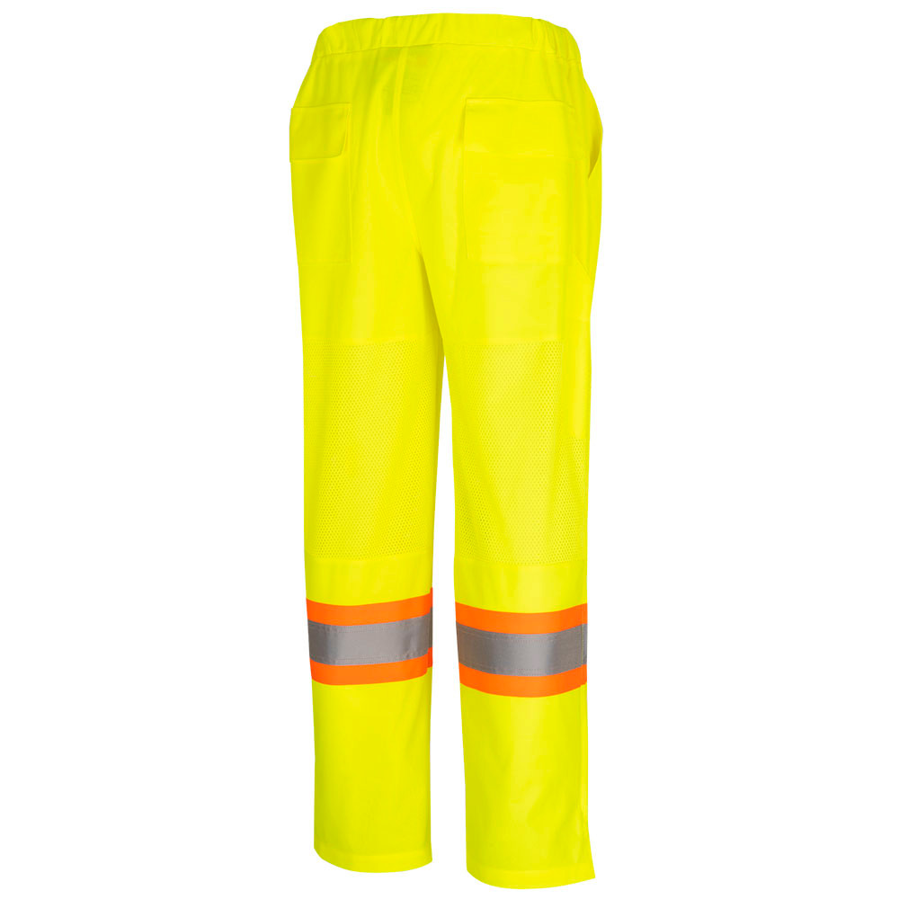 Women's Hi-Vis Traffic Safety Pants – Hi-Vis Yellow/Green – XL